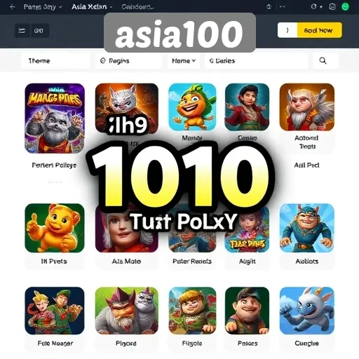 Tema Permainan Populer yang Tersedia di Asia100